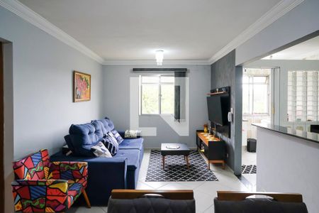 Sala de apartamento à venda com 2 quartos, 61m² em Rudge Ramos, São Bernardo do Campo