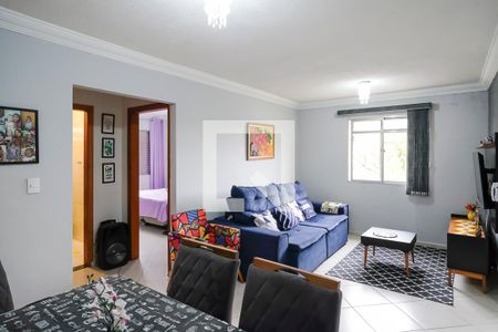 Sala de apartamento à venda com 2 quartos, 61m² em Rudge Ramos, São Bernardo do Campo