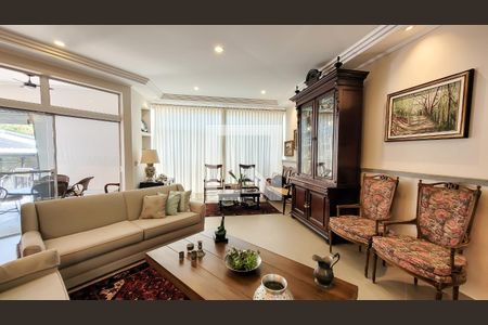 Sala de apartamento à venda com 5 quartos, 380m² em Jardim Botânico (sousas), Campinas