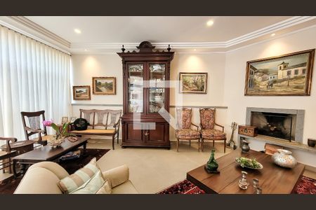 Sala de apartamento à venda com 5 quartos, 380m² em Jardim Botânico (sousas), Campinas