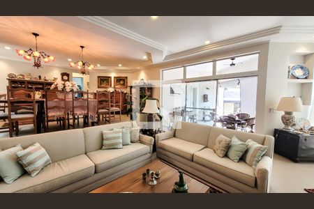 Sala de apartamento à venda com 5 quartos, 380m² em Jardim Botânico (sousas), Campinas