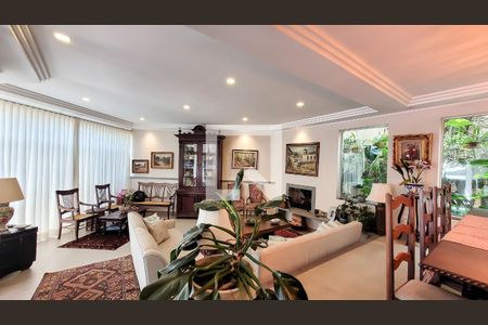 Sala de apartamento à venda com 5 quartos, 380m² em Jardim Botânico (sousas), Campinas