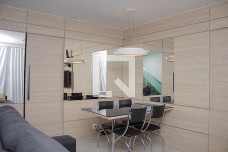 Sala de apartamento à venda com 2 quartos, 120m² em Paraíso, Belo Horizonte