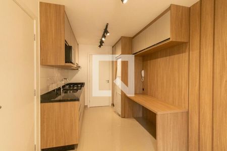 Sala/Cozinha de apartamento para alugar com 1 quarto, 33m² em Guaíra, Curitiba