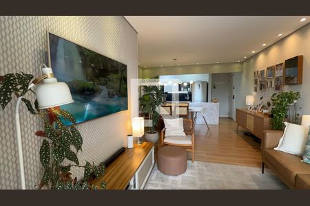 Sala de apartamento à venda com 3 quartos, 87m² em Jardim Tupanci, Barueri