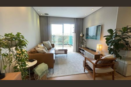 Sala de apartamento à venda com 3 quartos, 87m² em Jardim Tupanci, Barueri