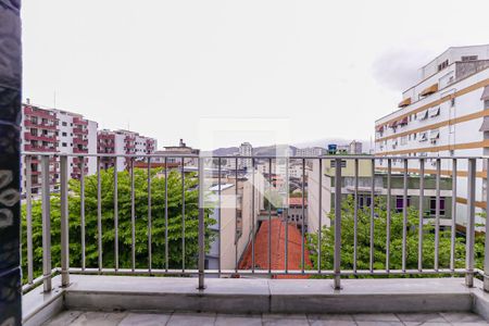 Varanda da Sala de apartamento à venda com 1 quarto, 58m² em Méier, Rio de Janeiro