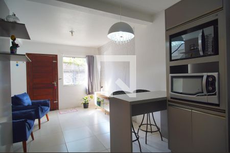 Cozinha de casa à venda com 2 quartos, 60m² em São Jorge, Novo Hamburgo