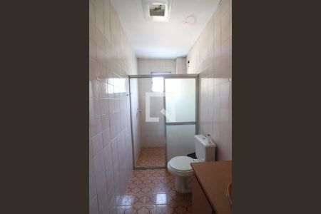 Banheiro Social de apartamento à venda com 1 quarto, 53m² em Vila Santa Luzia, São Bernardo do Campo