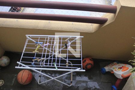 Varanda da Sala de apartamento à venda com 3 quartos, 77m² em Cidade Brasil, Guarulhos