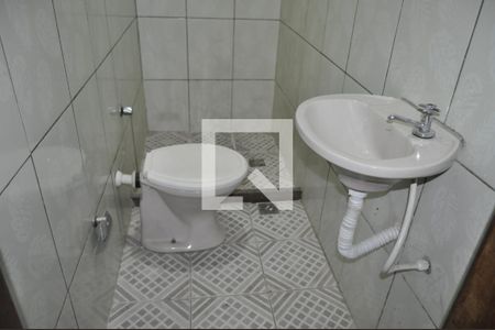 Banheiro da Suíte de kitnet/studio para alugar com 1 quarto, 60m² em Higienópolis, Rio de Janeiro
