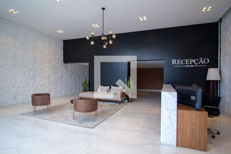 Hall de entrada de apartamento para alugar com 1 quarto, 37m² em Jardim Portal da Colina, Sorocaba