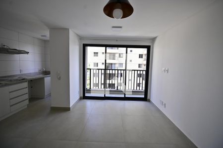 Sala/Cozinha de apartamento à venda com 1 quarto, 48m² em Parque Amazônia, Goiânia