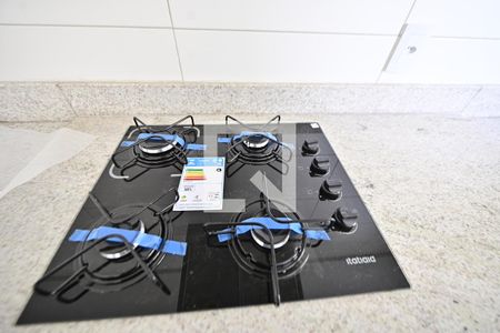 Sala/Cozinha de apartamento à venda com 1 quarto, 48m² em Parque Amazônia, Goiânia