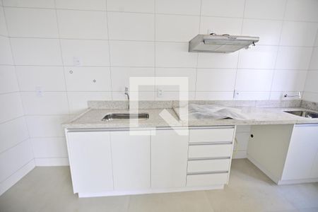 Sala/Cozinha de apartamento à venda com 1 quarto, 48m² em Parque Amazônia, Goiânia
