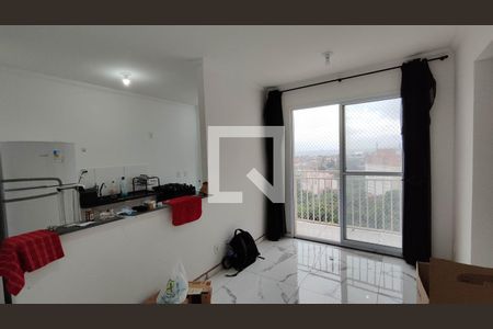 Sala de apartamento para alugar com 2 quartos, 46m² em Vila Correa, Ferraz de Vasconcelos