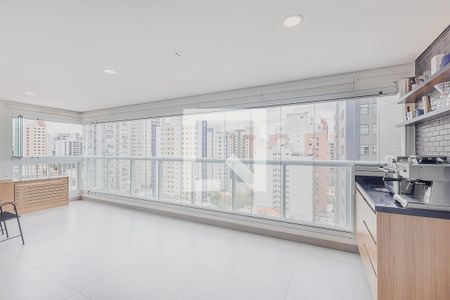 Varanda da Sala de apartamento à venda com 2 quartos, 85m² em Pinheiros, São Paulo
