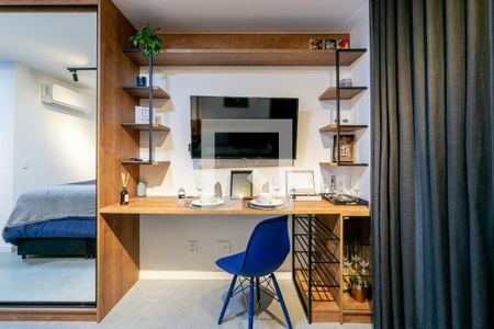 Sala de kitnet/studio para alugar com 1 quarto, 30m² em Auxiliadora, Porto Alegre