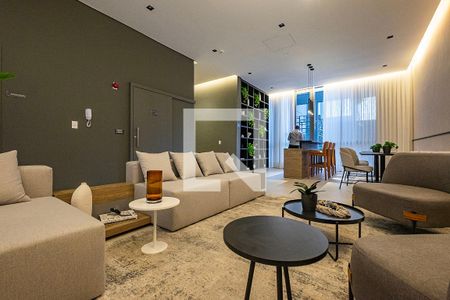 Área comum - Salão de Festas de kitnet/studio à venda com 1 quarto, 22m² em Vila Madalena, São Paulo