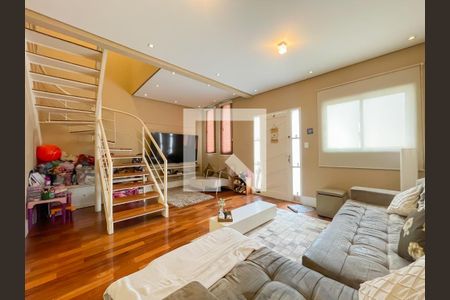 Sala de casa de condomínio à venda com 3 quartos, 135m² em Jaguaribe, Osasco