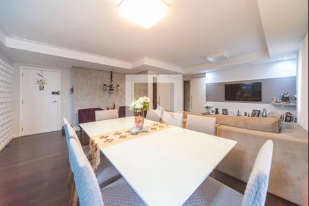 Sala de apartamento à venda com 3 quartos, 124m² em Campestre, Santo André