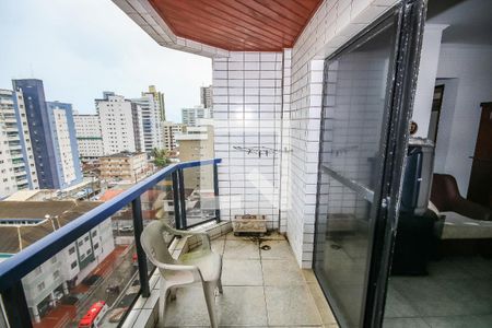 Varanda de apartamento para alugar com 2 quartos, 92m² em Guilhermina, Praia Grande