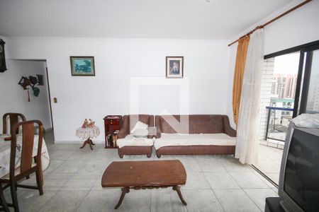 Sala de apartamento para alugar com 2 quartos, 92m² em Guilhermina, Praia Grande