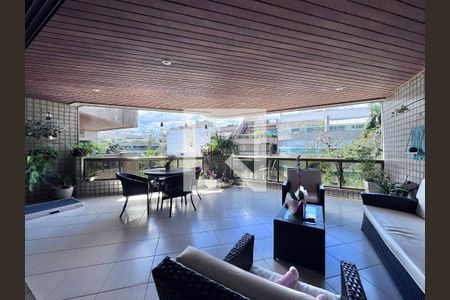 Varanda de apartamento à venda com 3 quartos, 175m² em Recreio dos Bandeirantes, Rio de Janeiro