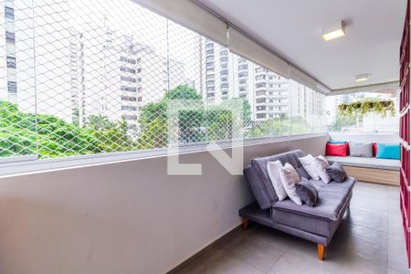Varanda de apartamento à venda com 4 quartos, 221m² em Paraíso, São Paulo