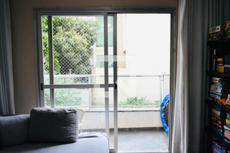 Sacada Sala de apartamento à venda com 3 quartos, 116m² em Vila Monte Alegre, São Paulo