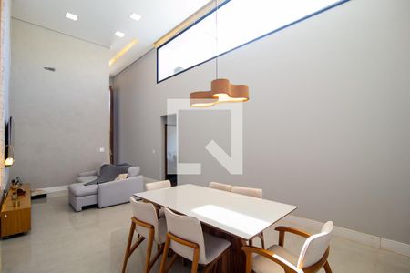 Sala de casa de condomínio para alugar com 3 quartos, 270m² em Vila Brizzola, Indaiatuba
