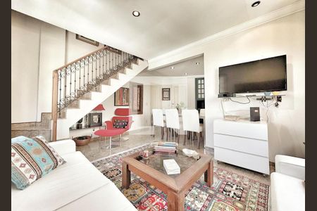 Sala de apartamento à venda com 1 quarto, 110m² em Sion, Belo Horizonte