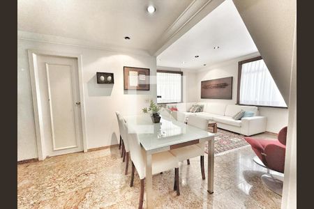 Sala de apartamento à venda com 1 quarto, 110m² em Sion, Belo Horizonte