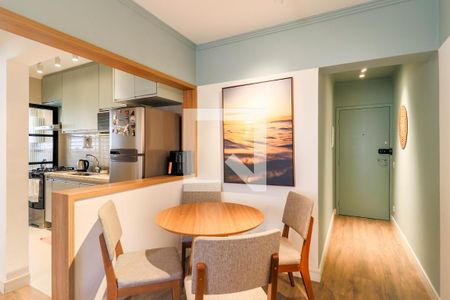 Sala de apartamento à venda com 1 quarto, 42m² em Campo Belo, São Paulo