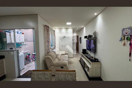 Sala - Sala de Jantar de apartamento à venda com 2 quartos, 58m² em Vila Curuçá, Santo André