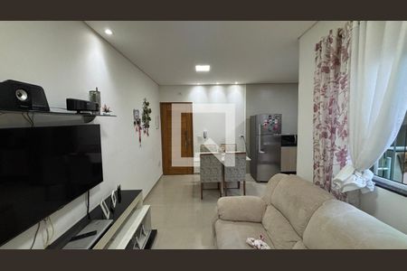 Sala - Sala de Jantar de apartamento à venda com 2 quartos, 58m² em Vila Curuçá, Santo André