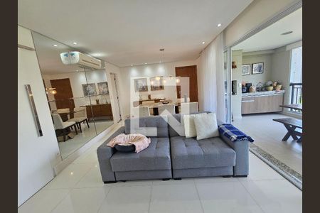Sala de apartamento para alugar com 4 quartos, 138m² em Santo Amaro, São Paulo