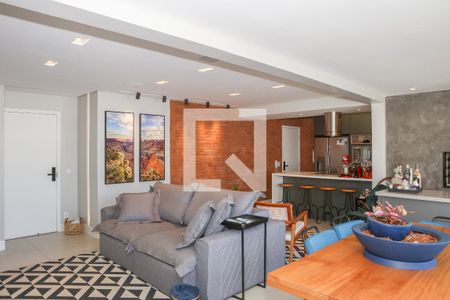 Sala de apartamento à venda com 2 quartos, 96m² em Vila Anastácio, São Paulo