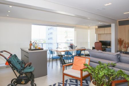 Sala de apartamento à venda com 2 quartos, 96m² em Vila Anastácio, São Paulo