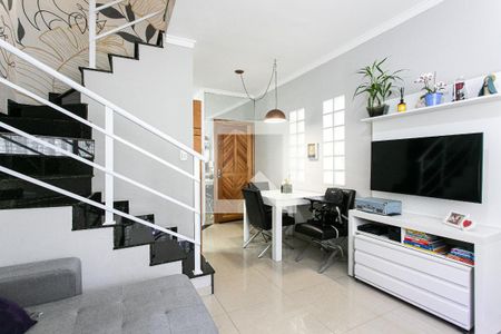 Sala de casa de condomínio à venda com 3 quartos, 87m² em Penha de França, São Paulo