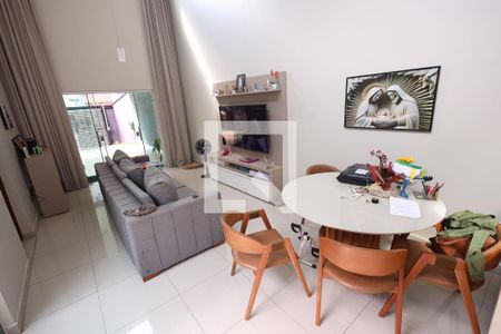Sala de casa para alugar com 3 quartos, 138m² em Jardim Atlantico, Goiânia