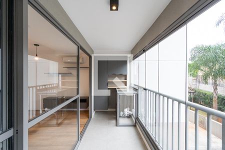Varanda de apartamento para alugar com 2 quartos, 60m² em Chácara Inglesa, São Paulo