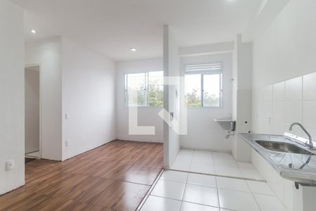 Sala/Cozinha de apartamento para alugar com 2 quartos, 42m² em Vila Perracini, Poá