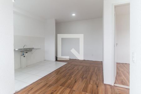 Sala/Cozinha de apartamento para alugar com 2 quartos, 42m² em Vila Perracini, Poá