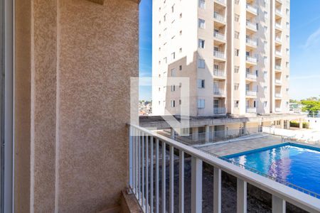 Varanda da Sala de apartamento para alugar com 2 quartos, 55m² em Vila Pita, São Paulo