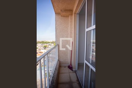 Varanda da Sala de apartamento à venda com 2 quartos, 55m² em Vila Pita, São Paulo