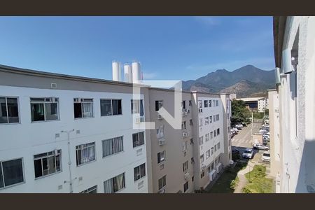 Vista da Sala de apartamento à venda com 2 quartos, 48m² em Gardênia Azul, Rio de Janeiro