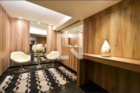 Hall de entrada de apartamento à venda com 3 quartos, 76m² em São Pedro, Belo Horizonte