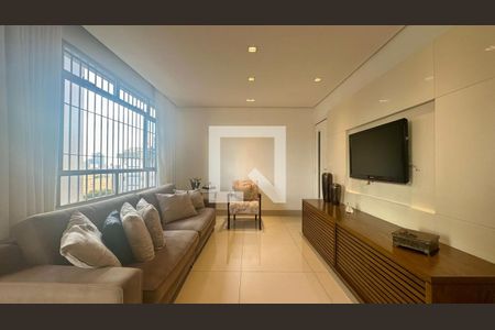 Sala  de apartamento à venda com 4 quartos, 150m² em Cruzeiro, Belo Horizonte