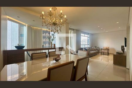 Sala  de apartamento à venda com 4 quartos, 150m² em Cruzeiro, Belo Horizonte